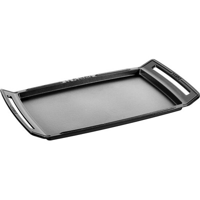 Staub Plancha Induction-Ready 38cm Black, Cast Iron
