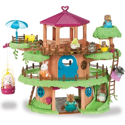 Li′ l Woodzeez Комплект за игра, Battat, Li? l Woodzeez, Къща на дървото