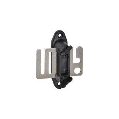 Izolátor pro elektrický ohradník k vchodové brance, plochý pro pásku do 40 mm, na hřebík nebo vrut - 4 ks