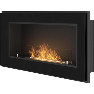 SIMPLEfire Frame 900 black + glass Камини