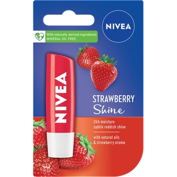 Nivea Балсам за устни Strawberry Shine Балсам за устни 4, 8gr