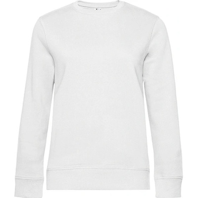 B&C Unisex mikina cez hlavu WW01Q White