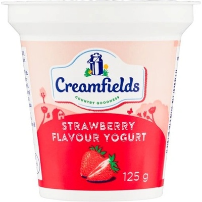 Creamfields Jogurt s jahodovou príchuťou 125 g