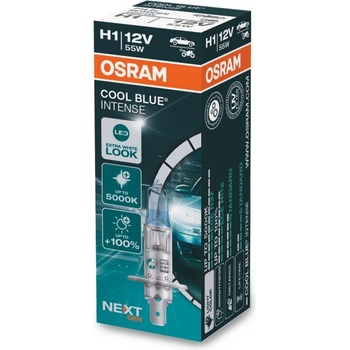 OSRAM CoolBlue Intense H1 55W NextGeneration 5000K 1 бр (2884)