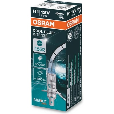 OSRAM CoolBlue Intense H1 55W NextGeneration 5000K 1ks (2884)