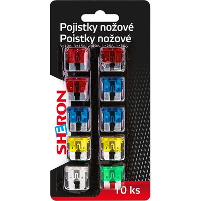 SHERON Poistky nožové 10 ks
