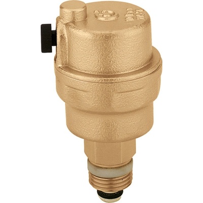 Caleffi 502543 automatický odvzdušňovací ventil s bočním vývodem se zpět. klapkou 1/2"