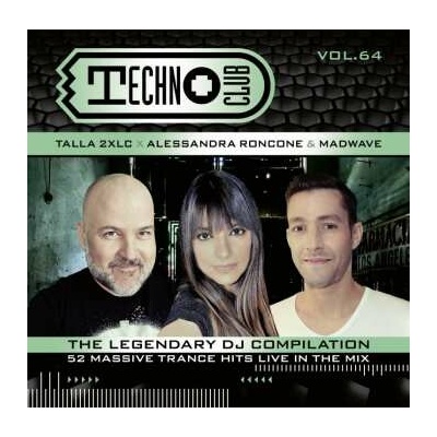 3 Talla 2XLC - Techno Club Vol.64 CD