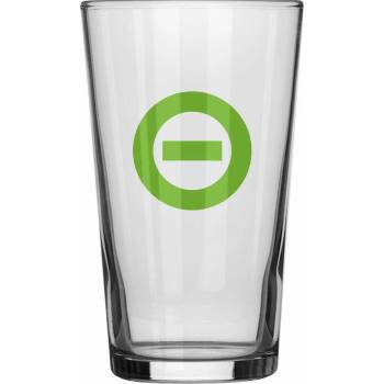 Image 1 of RAZAMATAZ стъклена чаша type o negative -negative symbol - razamataz - bg100