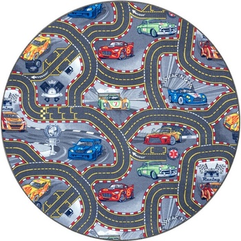 Hanse Home Play Race Track sivý viacfarebný