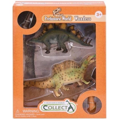 COLLECTA Dinosaury Spinozaur aj Stegozaur