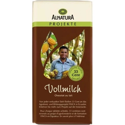 Alnatura Bio Projekt пълномаслен шоколад - 100 г