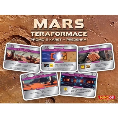 Mars: Teraformace - Předehra - 5 promo karet