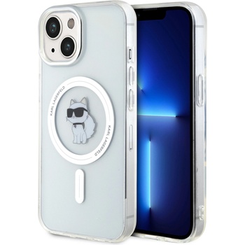 Image 1 of KARL LAGERFELD Гръб Karl Lagerfeld IML Choupette MagSafe Case за iPhone 15 - Прозрачен