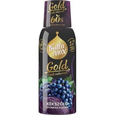 Fruttamax Gold Sirup z modrých hroznů 500 ml