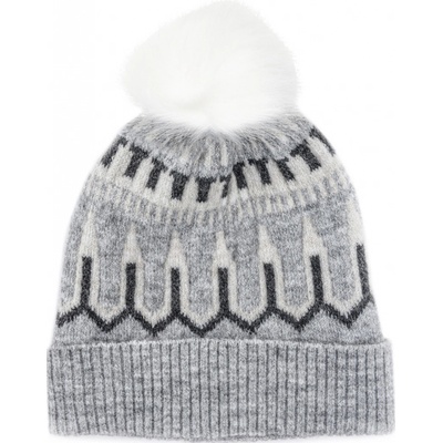 Vero Moda kulich s norským vzorem šedý