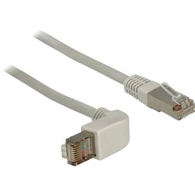 Delock Кабел за мрежова връзка, Delock, RJ45 CAT 6 S/FTP, 0, 50 см, Сив (83524)