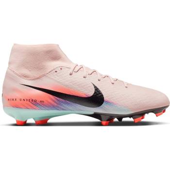 Nike Футболни бутонки Nike Zoom Mercurial Superfly 10 Academy Adults Firm Ground Football Boots - Pink/Blue