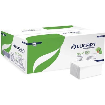 Lucart Ručníky "Easy", bílé, papírové, skládané Z/V, 1 vrstvé; UBC03
