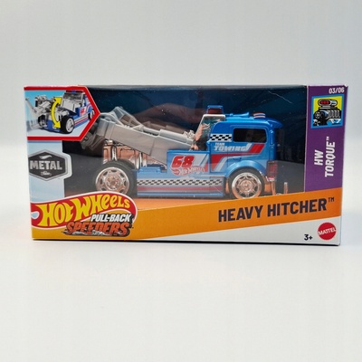 Mattel Hot Wheels PullBack Speeders Heavy Hitcher
