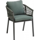 Hesperide zahradní hliníková židle ORIENGO mořská modrá