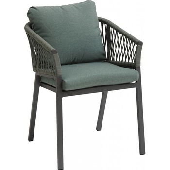 Hesperide zahradní hliníková židle ORIENGO mořská modrá