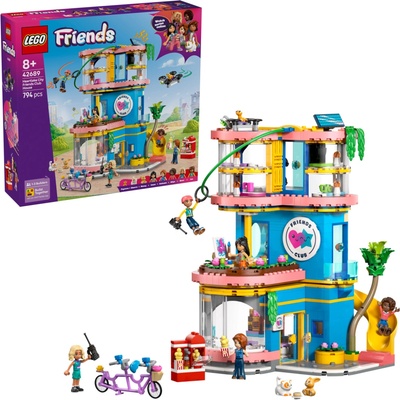 LEGO® Friends 42689 Klubovňa kamarátov v mestečku Heartlake