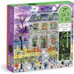 Galison Michael Storrings Haunted House 500 Piece Glow in the Dark Puzzle | Galison