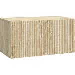 vidaXL Стенно монтиран ТВ шкаф 59, 5 x 31 x 30 см Дъб сонома (898537)