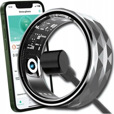 ZeeTech SmartRing R12M velikost 23 šedý