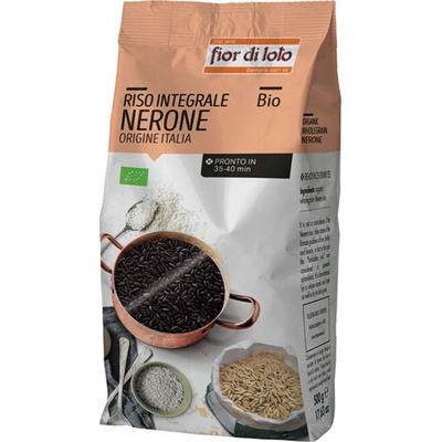 Fior di Loto rýže černá Nero natural Bio 0,5 kg