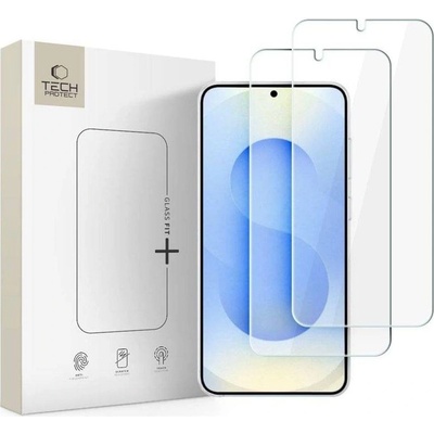 Tech-Protect Стъклен Протектор за Samsung S26 Plus, Tech-Protect Fit+ Glass 2бр. , Прозрачен (5906302353170)