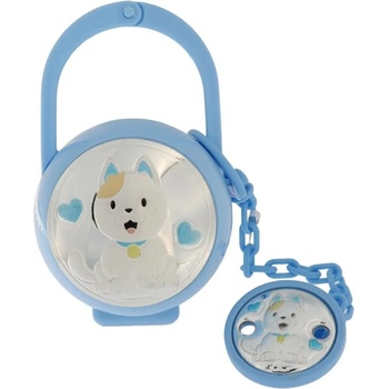 Image 1 of Кутийка с клипс за залъгалка - коте (ae0443-c)