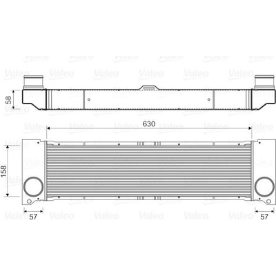 Chladič turba VALEO 818356