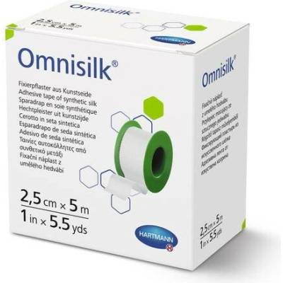 Hartmann-Rico Omnisilk náplast bílé hedvábí 2,5 cm x 5 m