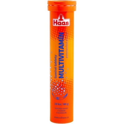 Haas Multivitamin pomeranč tabliet eff.20
