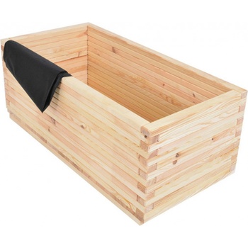 Rojaplast Gigant Masivní dřevěný truhlík 120x50x40cm borovice