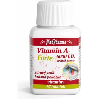 MedPharma Vitamin A 6000 I.U. Forte 67 tabliet