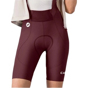 Castelli Дамски клин за колоездене Castelli Women's Espresso 2 DT Bibshort Cycling bottoms - Deep Bordeaux - размер XS (155-2246-0412)