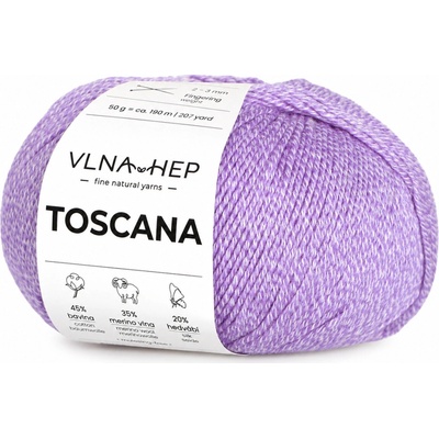 Vlna Hep Příze Toscana 142440 – Levandulová