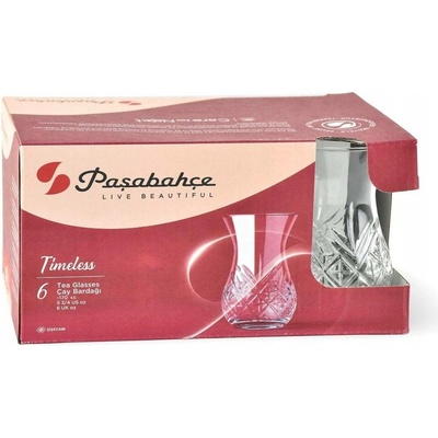 Pasabahce Sklenice na kávu 6 x 170 ml