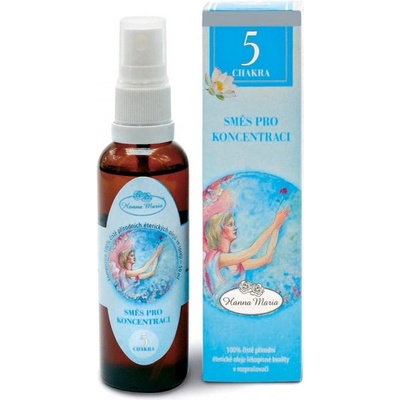 Hanna Maria Therapy 5. čakra - Koncentrace - rozprašovač 50 ml – Zboží Dáma