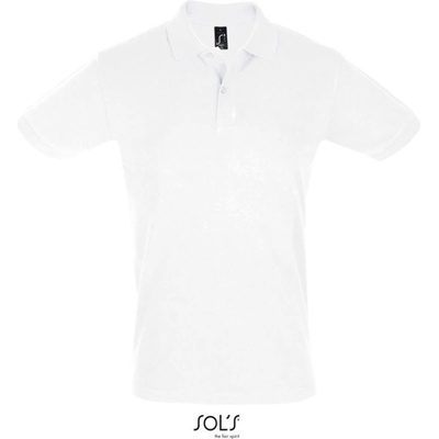 Sol´s Collection polokošile Perfect Men krátký rukáv pánská Cot-25113400101 bílá