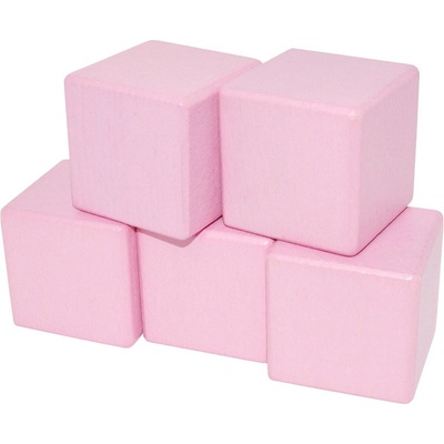 DrKO kostka 5 cm růžová