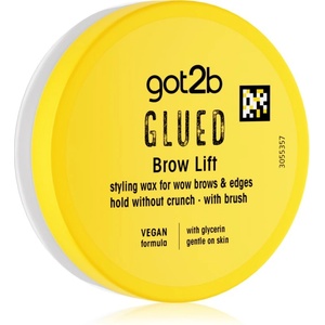 got2b Glued Brow Lift фиксиращ восък за вежди с четка 12ml