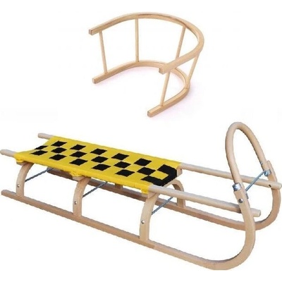 Sulov 67/125cm žlto-čierne sane + Ohrádkа