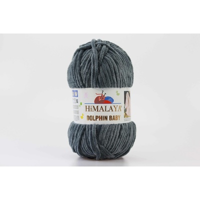 Himalaya příze Dolphin Baby 80367 tmavě šedá