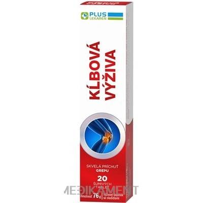 Plus Lekáreň Kĺbová výživa grep 20 šumivé tabliety