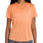 New Balance Дамска тениска New Balance Women's Athletics S/S Running shirt - Tangerine Heat (916-1222-1112)