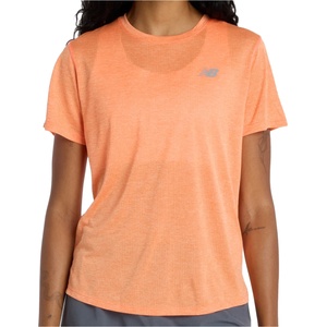 New Balance Дамска тениска New Balance Women's Athletics S/S Running shirt - Tangerine Heat (916-1222-1112)